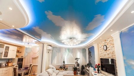 Stretch ceilings for the hall: varieties, selection tips, stylish solutions