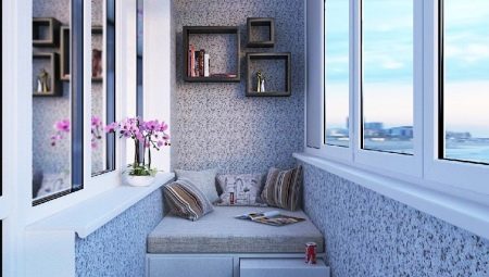 Design of the balcony design 3 square meters