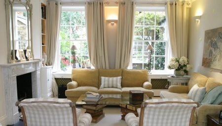 O design da sala é de 15 metros quadrados. m