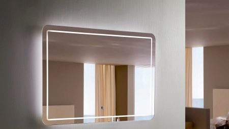 Features of choosing a touch mirror with backlight in the bathroom