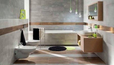 Polish bathroom tiles: features, varieties and selection tips