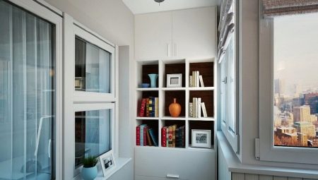 Cabinets for a loggia: types and placement