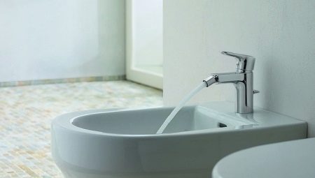 Bidet mixer: types and selection recommendations