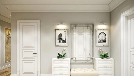 Bright hallway: pros, cons and design options