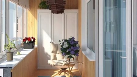 Cabinet on the balcony: varieties and tips for choosing