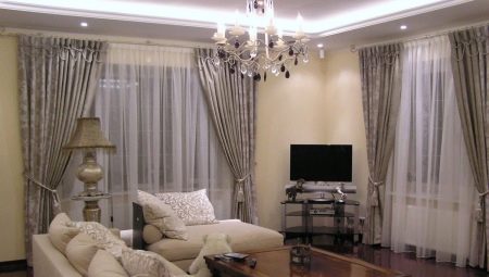 Tulle and curtains for the hall: varieties, selection tips, examples