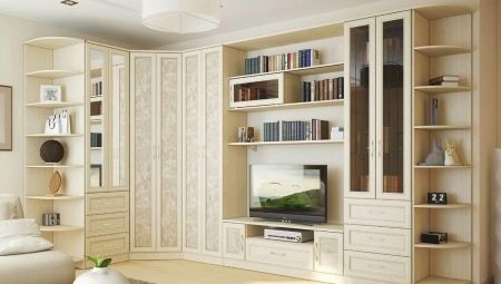 Corner furniture in the living room