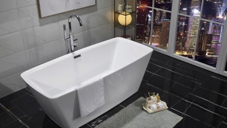 Aquanet bathtubs: features, sizes and selection tips