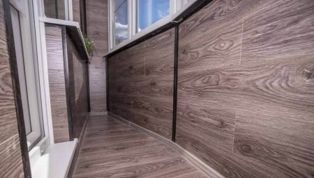 Options for finishing the floor on the balcony