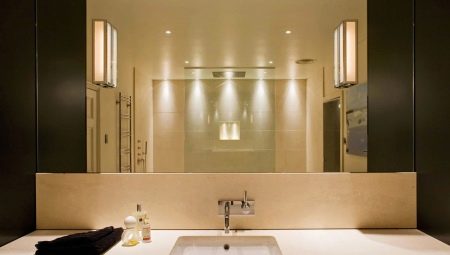 Bathroom sconces: varieties, tips for choosing