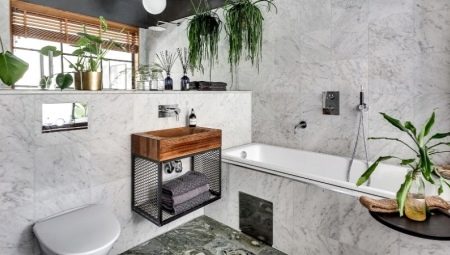 Design of a combined bathroom of 6 square meters. m