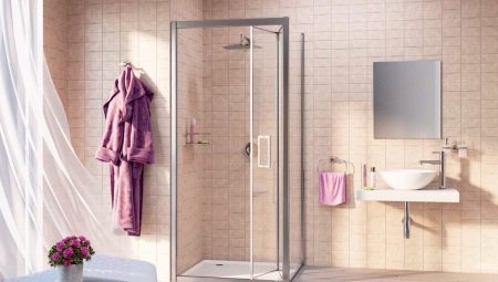 Glass shower enclosures: features, varieties and choice
