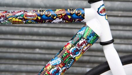 How to choose and stick stickers on the bike?