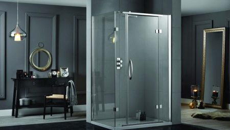 Rectangular showers: types and rules of choice