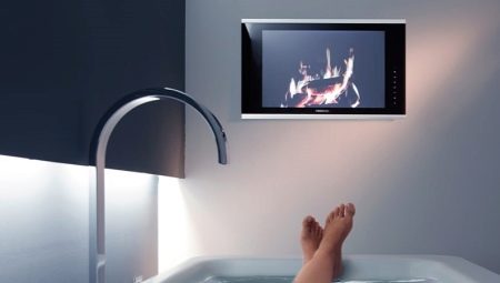 TVs for the bathroom: features and recommendations for choosing