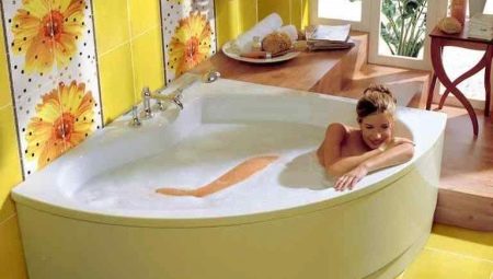 Triangular bathtubs: overview of shapes, sizes and selection tips