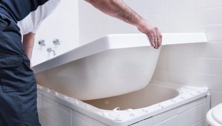 Bath inserts: features, types and choices