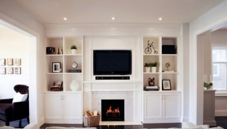 The height of the TV from the floor in the living room