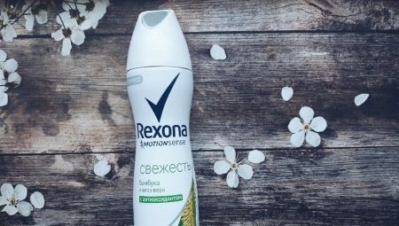 Women's deodorants and antiperspirants Rexona: composition, types and novelties