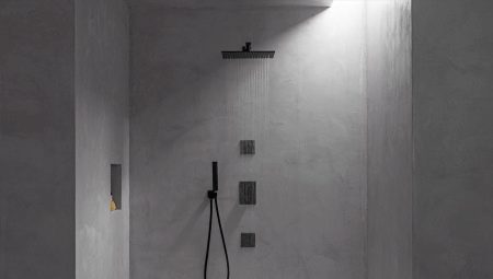Black shower faucets: pros and cons, varieties, choice