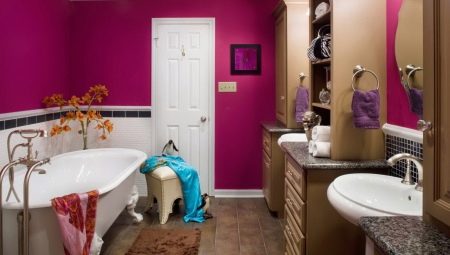 Bathroom design in the apartment