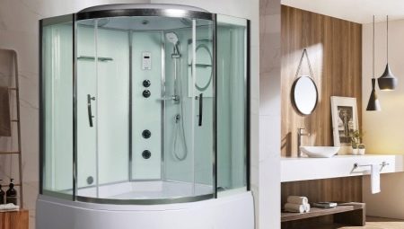 Showers with a deep tray: types, sizes and selection rules