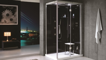 Showers with a roof: a description of the types and rules of choice