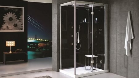 Low-shower showers: types, sizes and selection rules