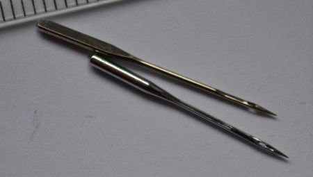 Needles for sewing machines: types and selections