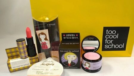 Sobre demasiado fresco para los cosméticos escolares