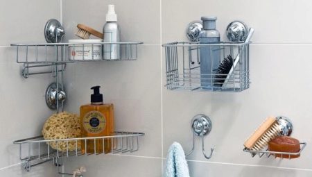Stainless steel shelves for the bathroom: types, tips for choosing