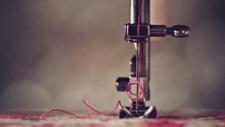 Adjusting the thread tension in the sewing machine