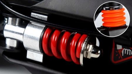 All about scooters with shock absorbers