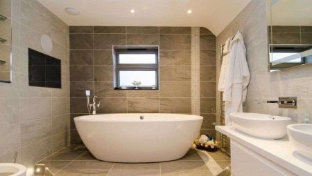 Beige bathroom: features, color combination, style choice