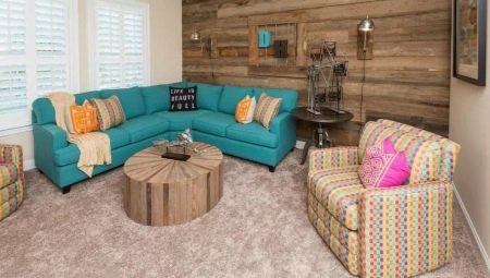 Turquoise sofas: what to combine with and how to choose?
