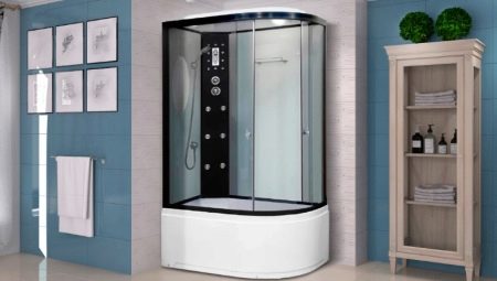 Showers with a depth of 80 cm