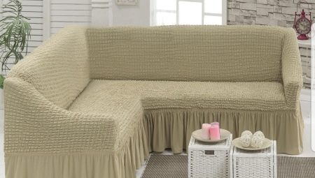 Euro covers on a corner sofa: how to choose and put on?