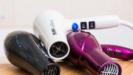 Hair dryers: from types and characteristics to rating and choice
