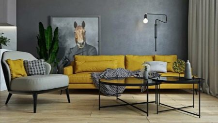 Mustard sofas: what are their features and what are they combined with?