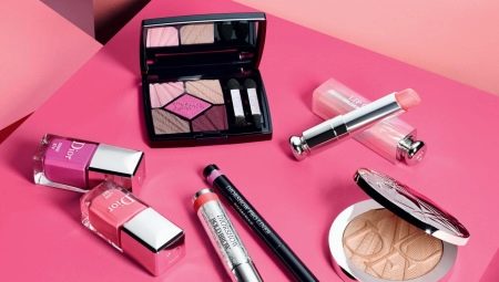 Dior cosmetics: variety of products