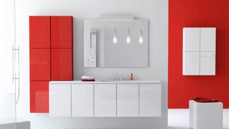 Bathroom furniture: types, selection and placement