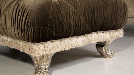 Legs for a sofa: features, types, selection rules