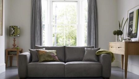 Half-sleeper sofas: sizes and features of choice