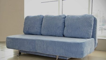 Folding sofas without armrests: types, sizes and choices