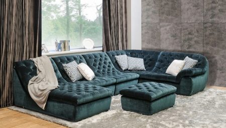 Wide sofas: features of choice and placement