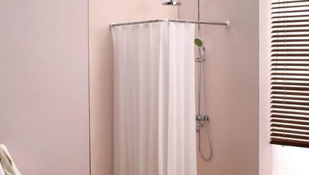 Curtains for a shower cabin: what are and how to choose?
