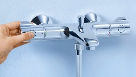 Faucets with a thermostat for a bathroom: features and varieties
