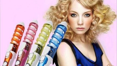 Ferros de curling en espiral: característiques, recomanacions per triar