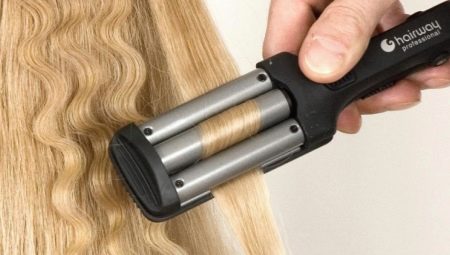 Triple curling irons: what are and how to use?