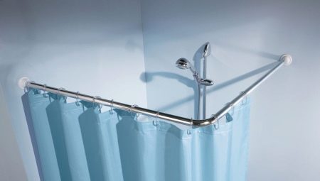 Corner eaves for a bathroom: varieties, brands, choice, installation